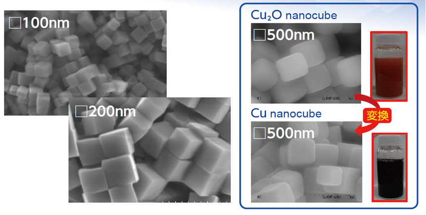 Copper nanocube