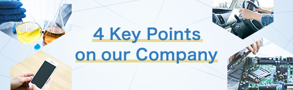 4 Key Points on our Company